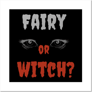 "Fairy or Witch? Halloween Your Magical Dual Personality" Posters and Art